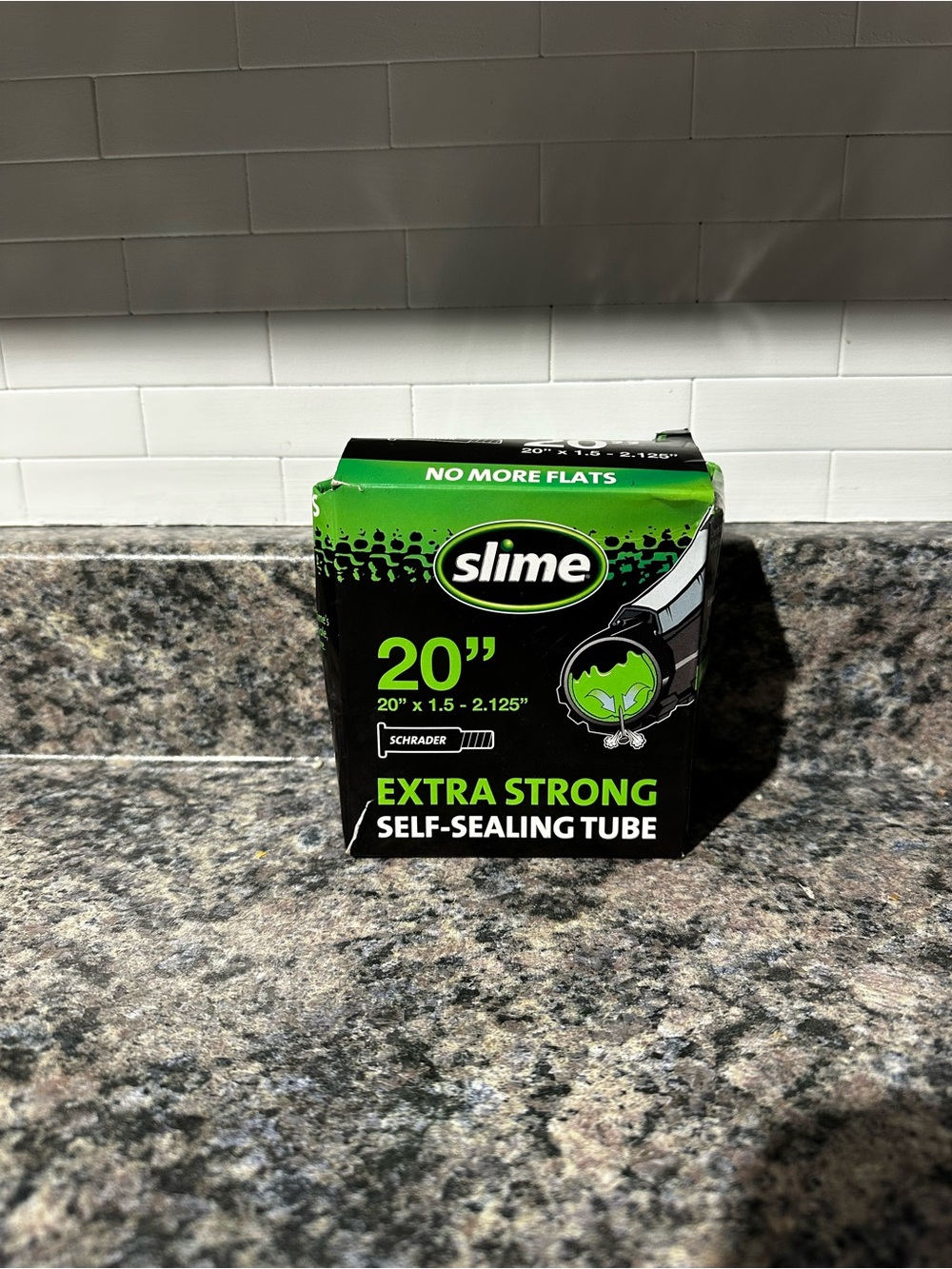Slime Self Sealing Biycle Inner Tube Extra Strong 20” Schrader NEW